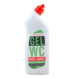 Gel détartrant WC Javel MONOPRIX 750ml  - 111