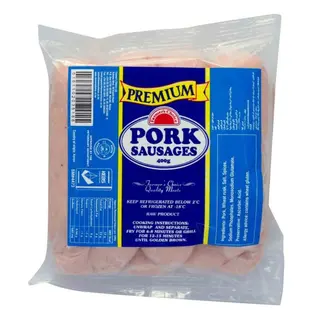 Farmer's Choice Premium Pork Sausages 400g