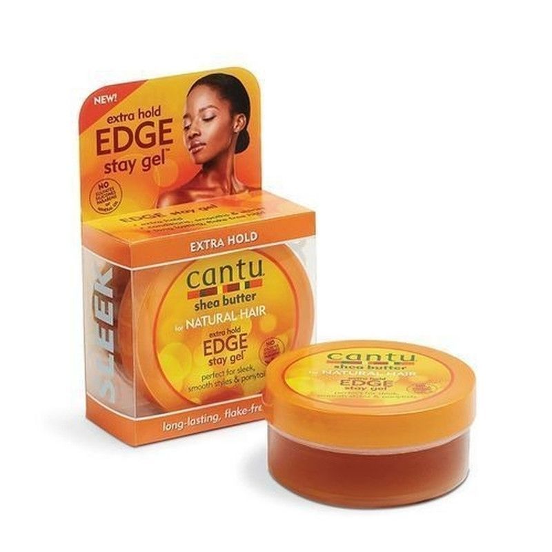 Cantu Shea Butter Extra Hold Edge Stay Gel 64G