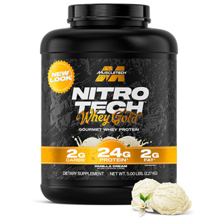 Muscletech Nitro tech whey gold Vanille 2,280 KG
