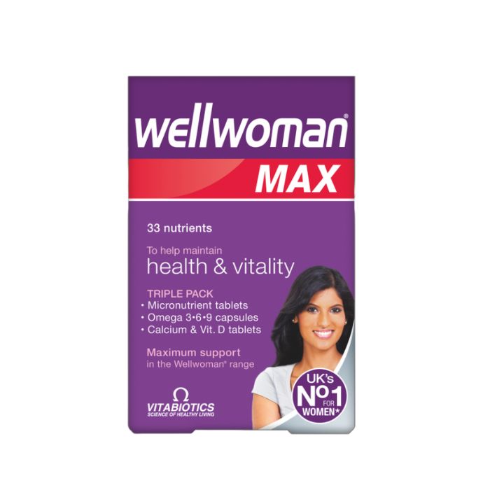 Vitabiotics Wellwoman Max Micronutrient Tablets, 33 Count