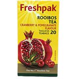 Freshpak Cranberry & Pomegranate Rooibos Tea 50G