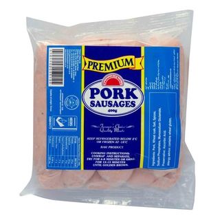Farmers Choice P Pork Sausages