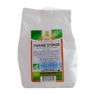 Farine d'Orge Complète Bio Moulin Des Moines 500g
