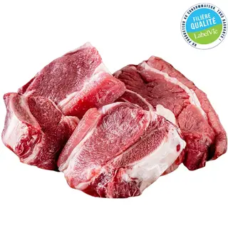 Tagine de Bœuf avec Os 500g - Filière Qualité.