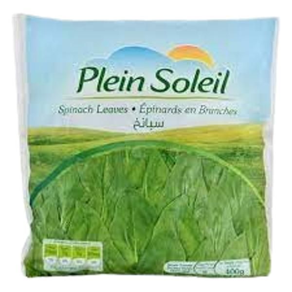 Frz Veg Spinach  Plein Soleil 400G