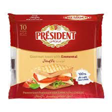 President Emmental Singles 12'S 200G