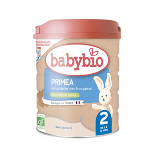 Babybio Primea Lait Infantile 2 de 6 Mois à 12 Mois 800g
