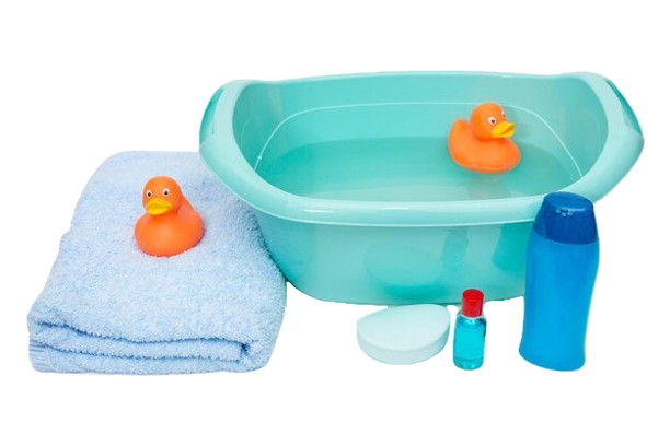 Toilette de bébé, puériculture