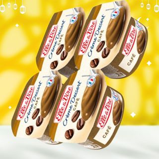 Offre Creme Dess Cafe 100Gx4 Elvir - 100650486