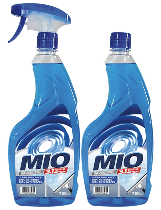 Spray lave vitres 750ml + recharge 750ml - MIO
