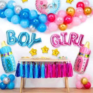 Décoration Murale baby Shower biberon Garçon / Fille