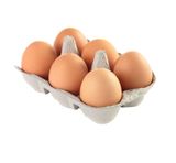 Free Range Local Eggs 6Pcs