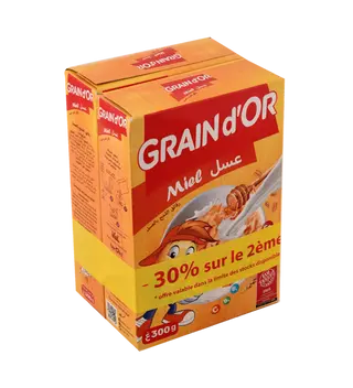 Cereale Ble Miel Actigen Grain Dor2*300g-30 2eme