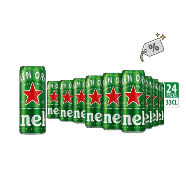 Heineken Beer 33Cl Can (X24)