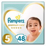 Pampers Premium Care Couches Bébé Taille 5 (11-25kg) 46 Unités