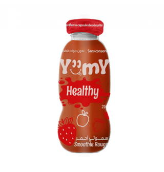Boisson au jus Smoothie healthy/Rouge YUMY 250ml  - 449