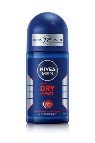 Nivea Dry Impact Roll-On For Men 48H 50Ml