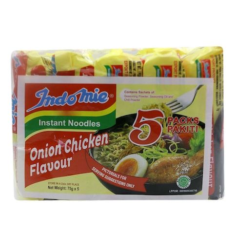 Indomie Onion Chicken 75g X 5