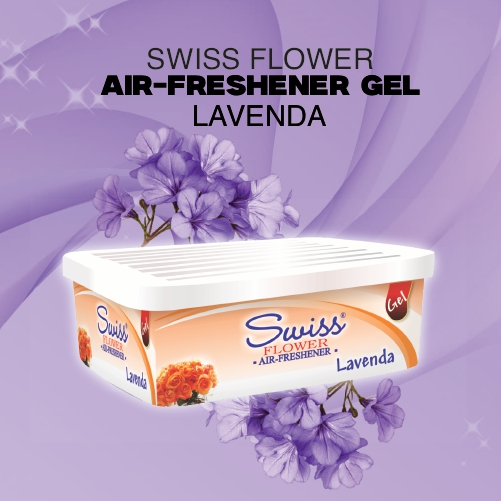 Swiss Flower Gel Air Fresheners - Lavenda