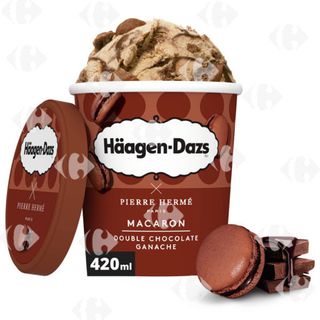 Häagen-Dazs x Pierre Hermé Pot Glace Macaron Double Chocolate Ganache 420ml
