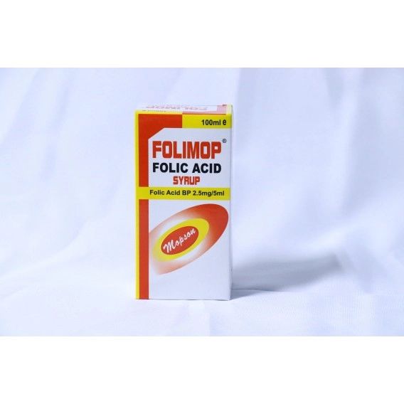 Mopson Folic Acid Syrup 100Ml