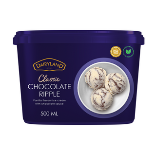 Dairyland Classic Chocolate Ripple 500ML