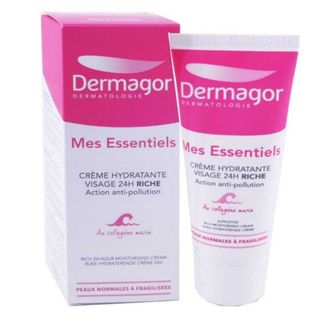 DERMAGOR MES ESSENTIELS CREME HYDRATANTE VISAGE 24H RICHE PEAUX NORMAL A FRAGIL 40ML
