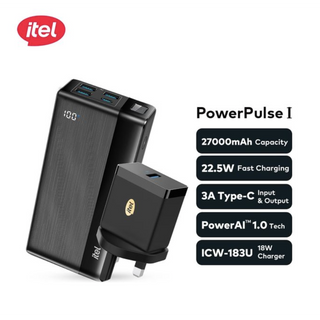 Itel Power Pulse1 27000 mAh Power Bank