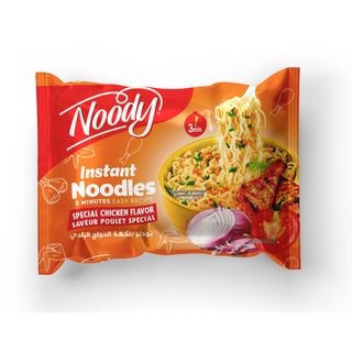 Lot nouilles saveur poulet spécial Noody 5x70g