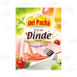 Filet de Dinde Fumé - Charcuterie - Del Pacha 80g