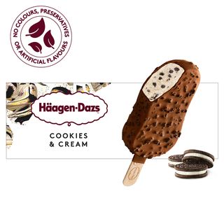 Glace Haagen Dazs Batonnet Cookies & Cream 80 ML