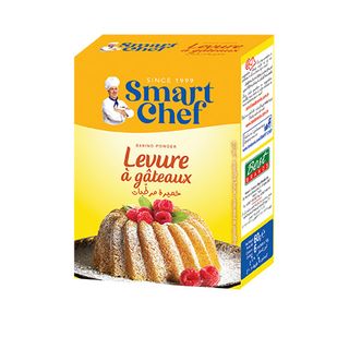 Levure Gateau 10*10gr Smart Chef - 257