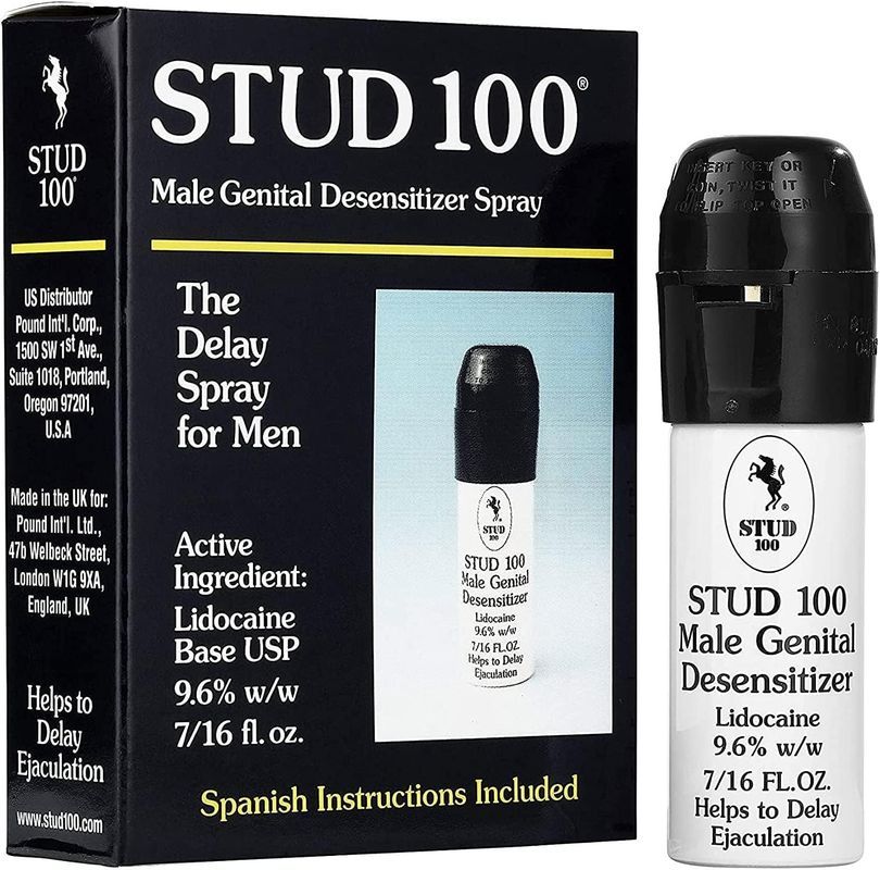 Stud 100 Desensitizer Spray, 7/16 fl oz