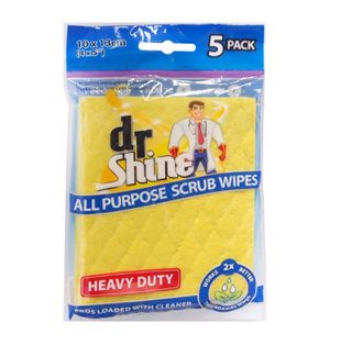 Ubl Scrub Wipes For Bathroom 5Pk