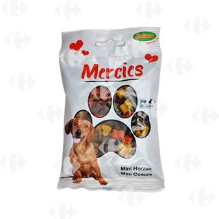 Biscuits Snack pour Mini Chien Mercies Bubimex 100g