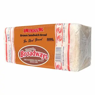 Outlet Broadways Brown Bread 600 G