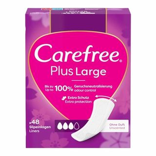 Carefree Protège-slips Plus Large Sans Parfum 48 unités