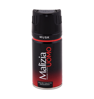 Déodorant homme Musc rouge MALIZIA 150ml - 200