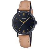 Casio LTP-VT02BL-1AUDF Black Leather Watch
