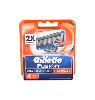 Lames Fusion proglide power GILLETTE Blister de 4 - 576