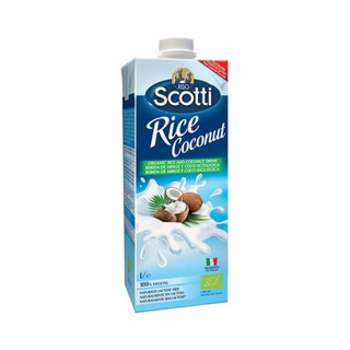 Boisson végétale de riz et coco bio sans gluten 1L - SCOTTI
