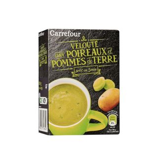 Soupe Déshydratée Poireaux et Pommes de Terre Carrefour 4 unités de 20g