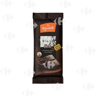 Aiguebelle Délice Tablette de Chocolat Noir 55% Cacao 40g