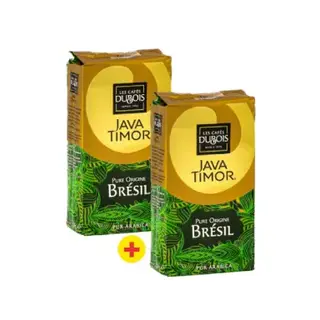Café moulu pure origine Brésil Java Timor 2x200g - LES CAFÉS DUBOIS