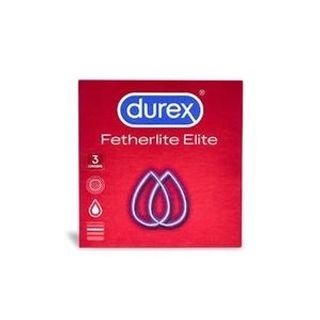 DUREX FETHERLITE ELITE * 3 CONDOMS