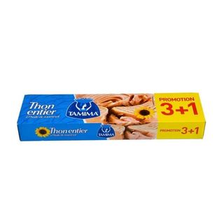 Pack Thon Entier À L Huile De Tournesol 4X80G - Tamima