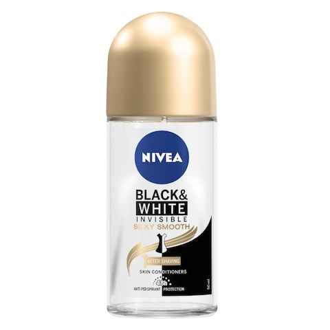 Deo Invisible Black And White Silky Smooth For Women