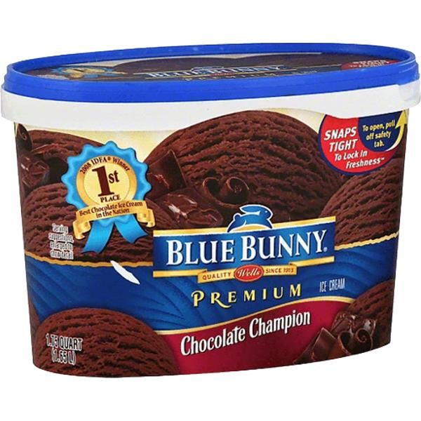 Blue Bunny Chocolate Champion 473Ml