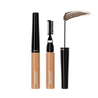 Eyebrow Creaml Light And Handy Natural Matte Liquid #01 Dark Brown
